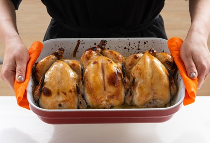 Фото шага рецепта Цыплятакорнишоны фаршированные овощами 151712 шаг 9