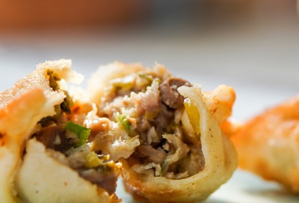 Фото шага рецепта Жареные пельмени покитайски цзяоцзы 152960 шаг 5  