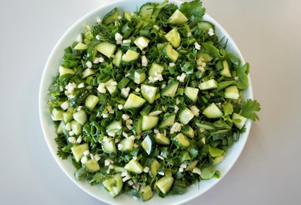 Фото шага рецепта Дачный салат 186551 шаг 10  