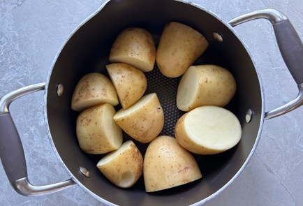 Фото шага рецепта Давленый картофель 186887 шаг 3  