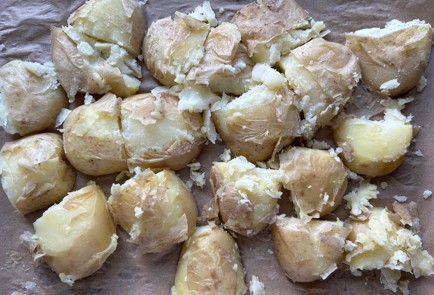 Фото шага рецепта Давленый картофель 186887 шаг 6  