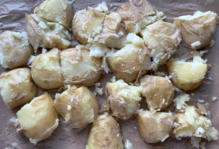 Фото шага рецепта Давленый картофель 186887 шаг 7  