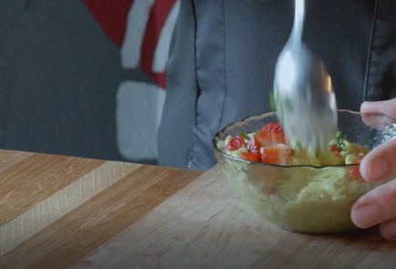 Фото шага рецепта Сладкий мусс из авокадо с манго 152787 шаг 10  