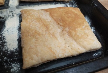 Фото шага рецепта Десерт Наполеон с лимонным кремом 189080 шаг 1  