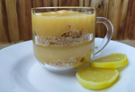 Фото шага рецепта Десерт Наполеон с лимонным кремом 189080 шаг 14  