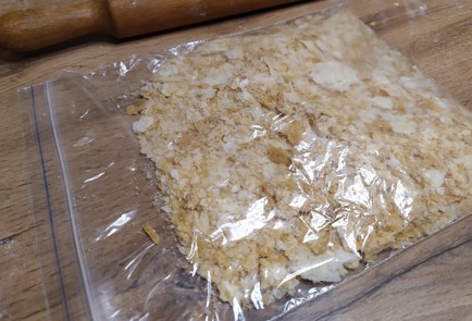 Фото шага рецепта Десерт Наполеон с лимонным кремом 189080 шаг 2  