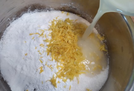 Фото шага рецепта Десерт Наполеон с лимонным кремом 189080 шаг 4  