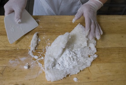 Фото шага рецепта Димсамы с картошкой и огурцами 138571 шаг 4  