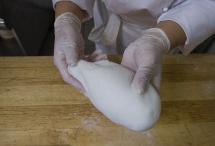 Фото шага рецепта Димсамы с картошкой и огурцами 138571 шаг 6  