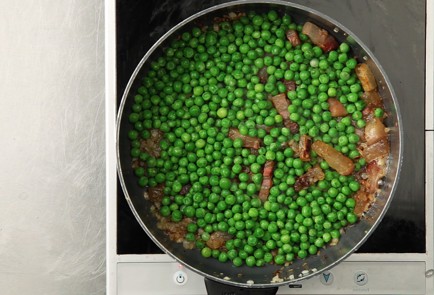 Фото шага рецепта Диталини с соусом из зеленого горошка 51336 шаг 1  