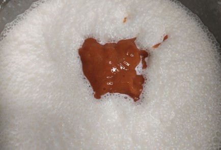 Фото шага рецепта Домашнее абрикосовое мороженое 189400 шаг 4  