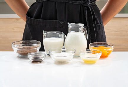 Фото шага рецепта Домашнее шоколадное мороженое 189249 шаг 1  