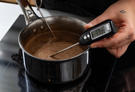 Фото шага рецепта Домашнее шоколадное мороженое 189249 шаг 4  