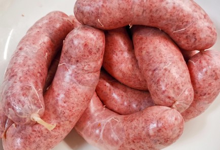 Фото шага рецепта Домашние колбаски с салом 152865 шаг 10  