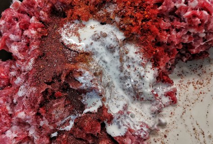 Фото шага рецепта Домашние колбаски с салом 152865 шаг 9  