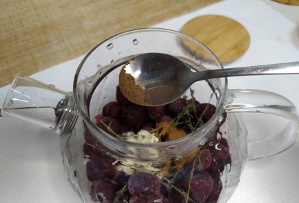 Фото шага рецепта Домашний чай с вишней и пряностями 190516 шаг 6