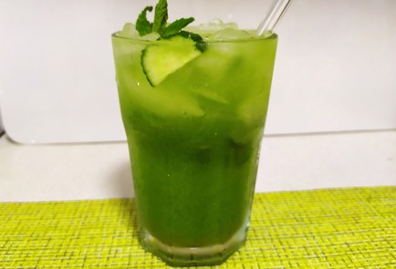 Фото шага рецепта Домашний лимонад огуречный 189870 шаг 10  