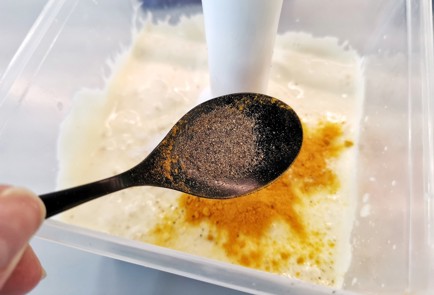 Фото шага рецепта Домашний майонез с куркумой 140021 шаг 7  