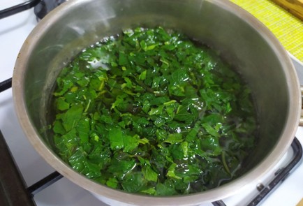 Фото шага рецепта Домашний сироп из мяты 189876 шаг 4  