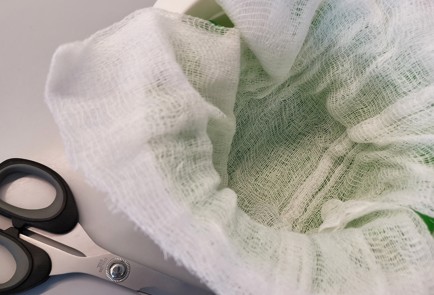 Фото шага рецепта Домашний сыр 174447 шаг 4  