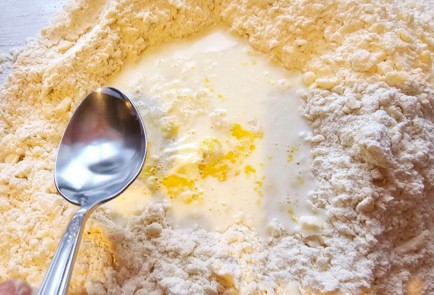 Фото шага рецепта Домашний торт Наполеон на заварном креме 175461 шаг 3  