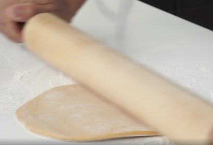 Фото шага рецепта Домашняя паста с белыми грибами 151563 шаг 11  