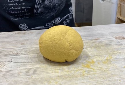 Фото шага рецепта Домашняя паста с белыми грибами 152835 шаг 3  