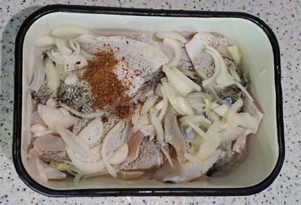 Фото шага рецепта Домашняя селедка из речной щуки 186475 шаг 10  