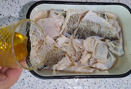 Фото шага рецепта Домашняя селедка из речной щуки 186475 шаг 11  