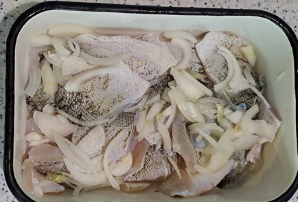 Фото шага рецепта Домашняя селедка из речной щуки 186475 шаг 9  