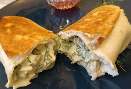 Фото шага рецепта Домашняя шаурма 190970 шаг 12  