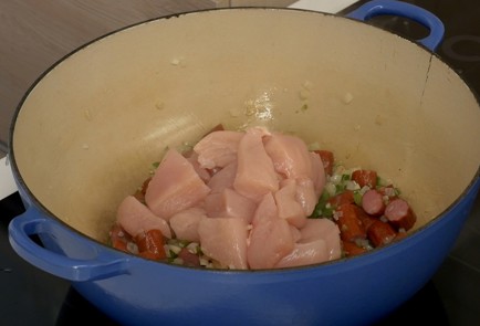 Фото шага рецепта Креольское жаркое джамбалайя 136876 шаг 5  