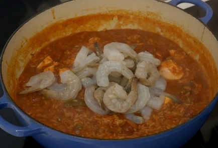 Фото шага рецепта Креольское жаркое джамбалайя 136876 шаг 9  