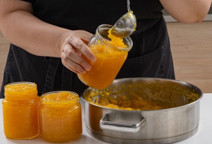 Фото шага рецепта Джем из тыквы с имбирем 174972 шаг 9  