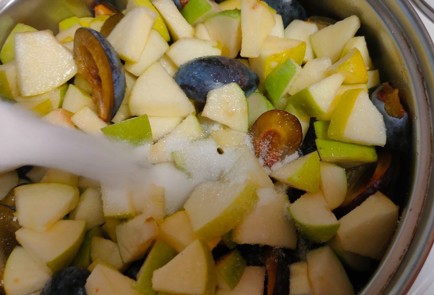 Фото шага рецепта Джем яблочносливовый 187472 шаг 9  