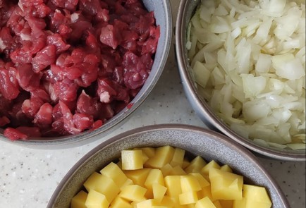 Фото шага рецепта Эчпочмаки с говядиной и картофелем 173308 шаг 8  