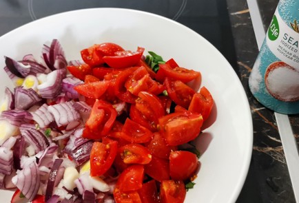 Фото шага рецепта Европейский салат 173578 шаг 6  