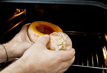 Фото шага рецепта Фаршированная бараниной тыква 30049 шаг 1  