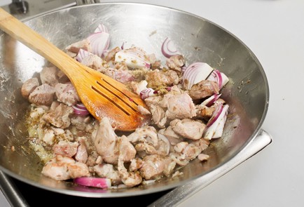 Фото шага рецепта Фаршированная бараниной тыква 30049 шаг 3  