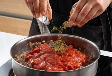 Фото шага рецепта Фаршированная капуста с соусом бешамель 188905 шаг 4  