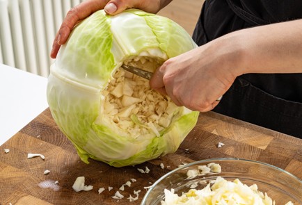 Фото шага рецепта Фаршированная капуста с соусом бешамель 188905 шаг 6  