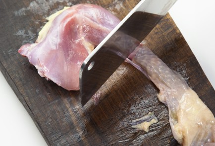 Фото шага рецепта Фаршированные ножки цесарки 27282 шаг 1  