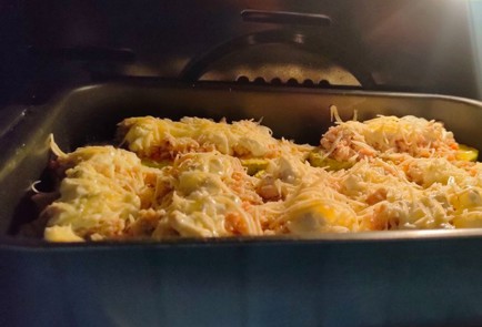 Фото шага рецепта Фаршированные кабачки в духовке 190232 шаг 15  