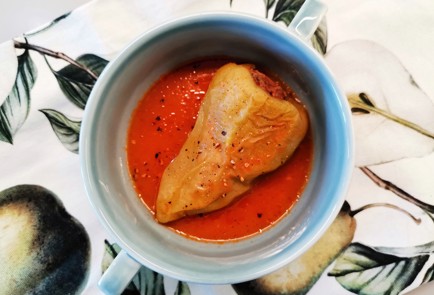 Фото шага рецепта Фаршированные перцы с томатной пастой 190606 шаг 10  