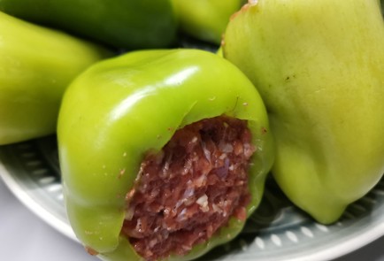 Фото шага рецепта Фаршированные перцы с томатной пастой 190606 шаг 5  