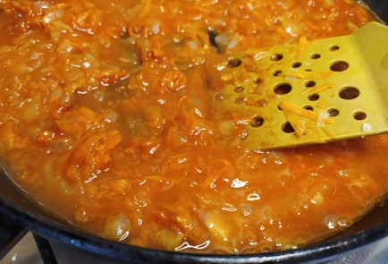 Фото шага рецепта Фаршированные перцы в томатном соусе 189081 шаг 6  