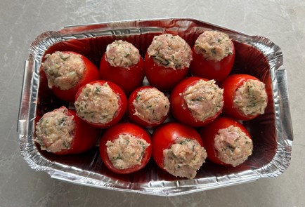Фото шага рецепта Фаршированные помидоры 187004 шаг 8  