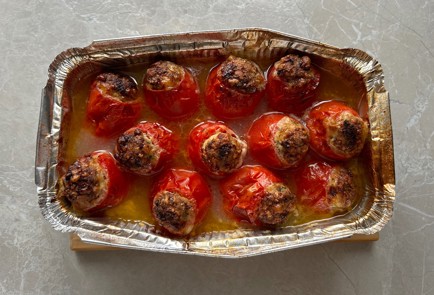 Фото шага рецепта Фаршированные помидоры 187004 шаг 9  