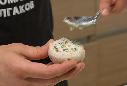 Фото шага рецепта Фаршированные шампиньоны 140199 шаг 8  