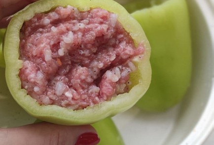 Фото шага рецепта Фаршированные перцы с рисом 174058 шаг 10  